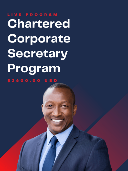 Chartered Corporate Secretary Program